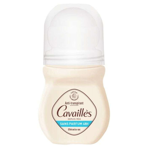 Deodorant sans Parfum 48H Roll On Effet Extra Sec 50 ML - ROGE CAVAILLES