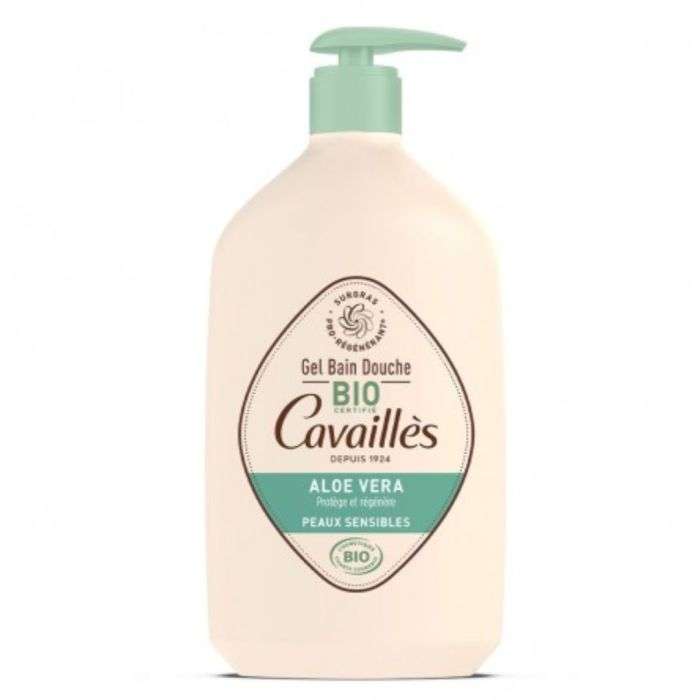 Gel Bain et Douche Aloe Verra BIO 1 Litre - ROGE CAVAILLES