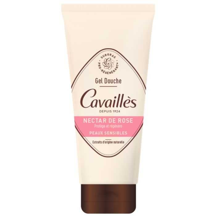 Gel Bain et Douche Nectar de Rose Peaux Sensibles 200 ML - ROGE CAVAILLES
