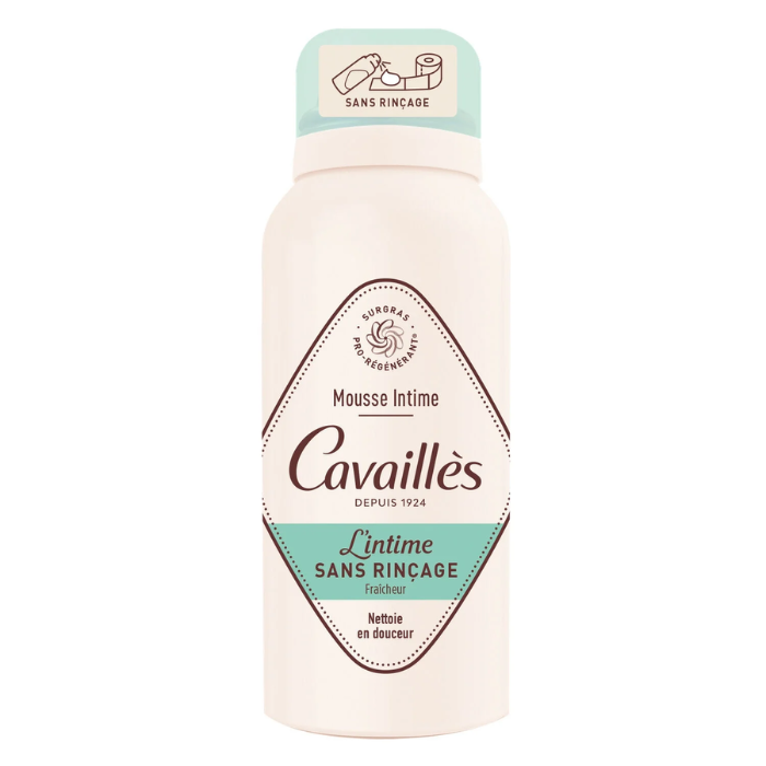 Mousse Intime sans Rincage Fraicheur 100 ML - ROGE CAVAILLES