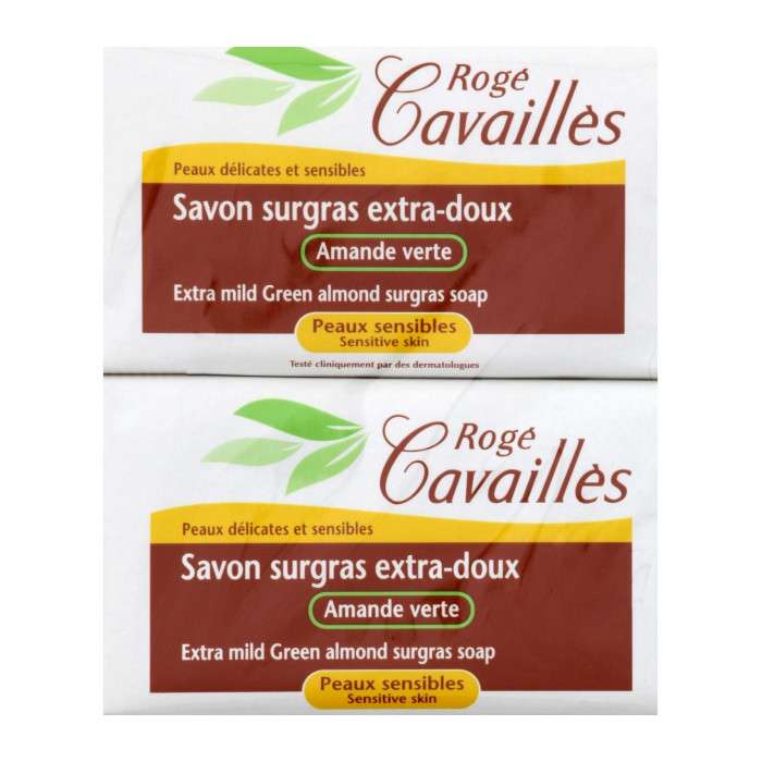 Savon Surgras Extras Doux Amande Verte 250 G X 2 - ROGE CAVAILLES