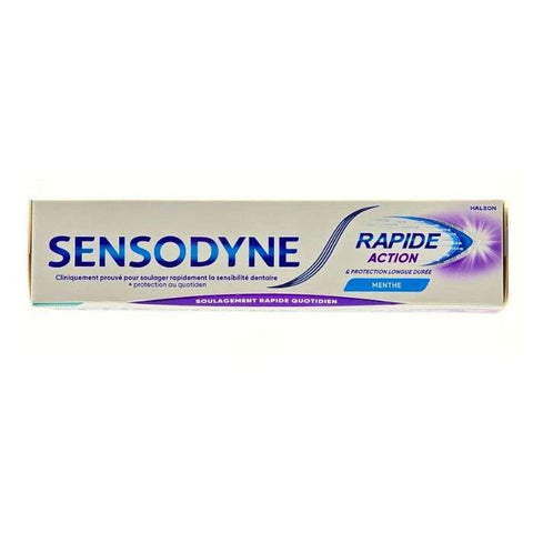Dentifrice Rapide Action Menthe 75 ML - SENSODYNE