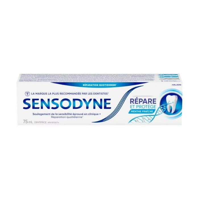 Dentifrice Repare et Protege Menthe 75 ML - SENSODYNE