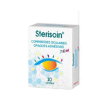 Compresses Oculaires Opaques Adhesives Junior 10 Unites - STERISOIN