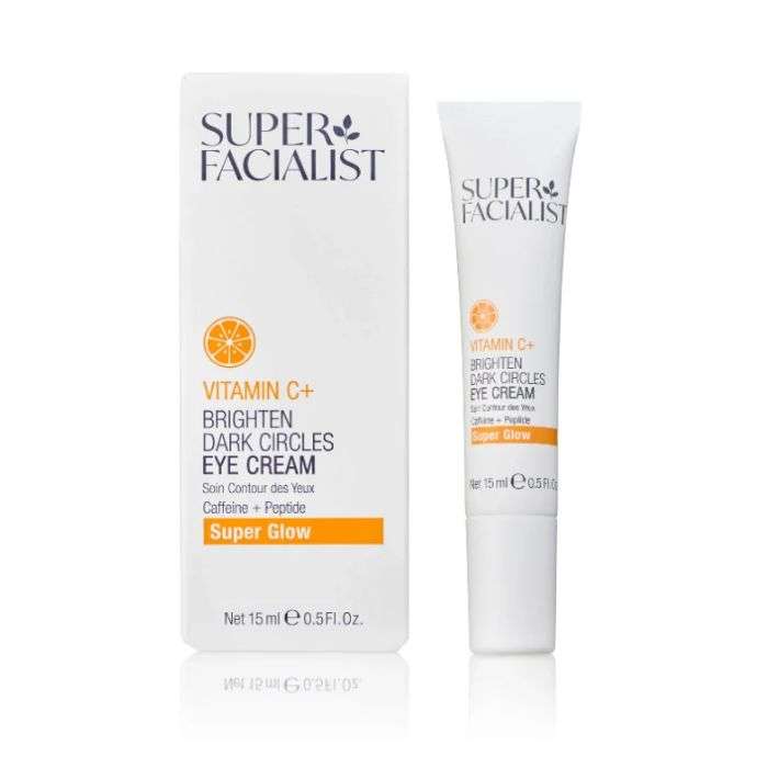 VITAMINE C+ SOIN CONTOUR DES YEUX CAFFEINE + PEPTIDE 15 ML - SUPER FACIALIST