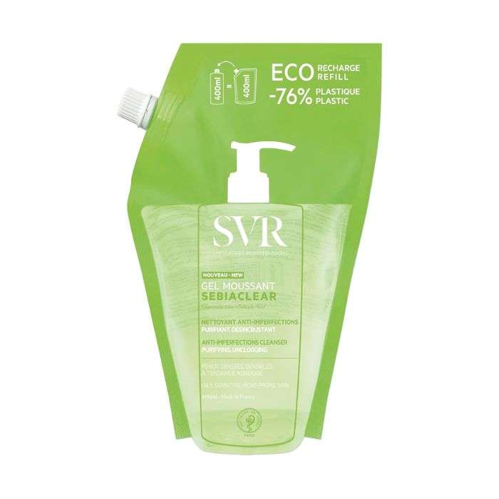 Sebiaclear Gel Moussant Eco Recharge 400 ML - SVR