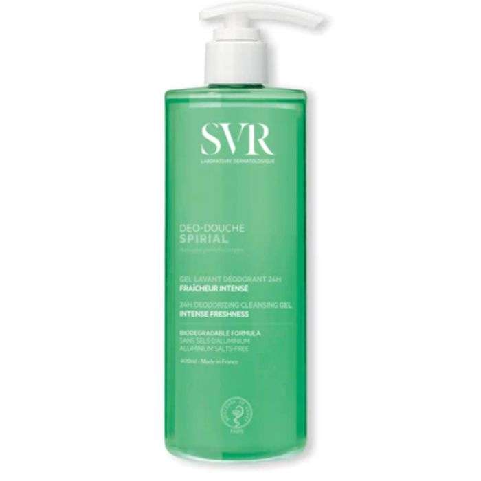 Spirial Deo Douche Gel Lavant Deodorant Fraicheur Intense 400 ML - SVR