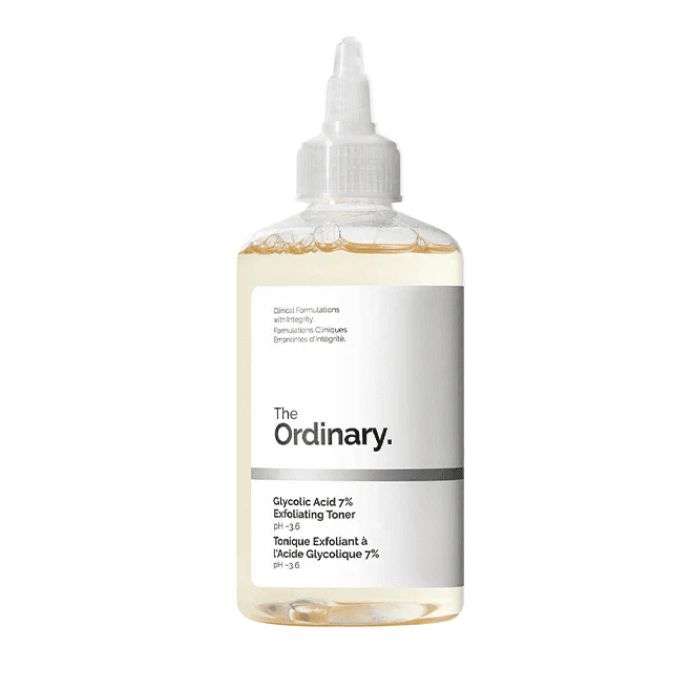 Glycolic Acid 7% Exfoliating Toner 240 ML Ph 3.6 - THE ORDINARY