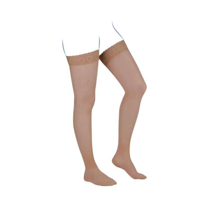 Venoflex Kokoon Absolu Bas Cuisse de Compression Medicale Beige Naturel Normal - THUASNE
