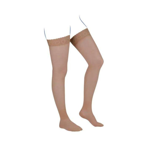 Venoflex Kokoon Absolu Bas Cuisse de Compression Medicale Beige Naturel Normal - THUASNE