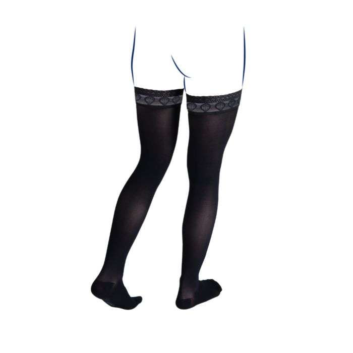 Venoflex Kokoon Absolu Bas Cuisse ou Collant de Compression Medicale Noir Taille 2 - THUASNE