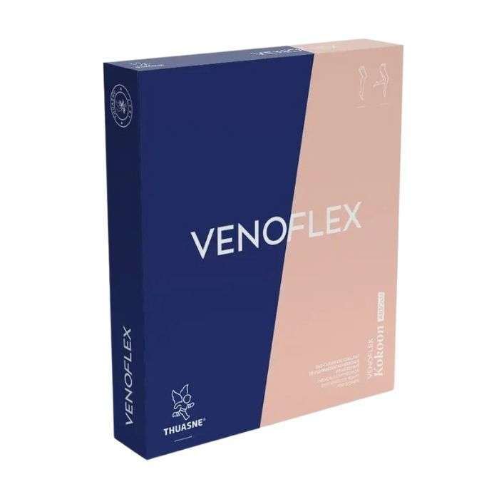 Venoflex Kokoon Absolu Bas Cuisse ou Collant de Compression Medicale Noir Taille 2 - THUASNE