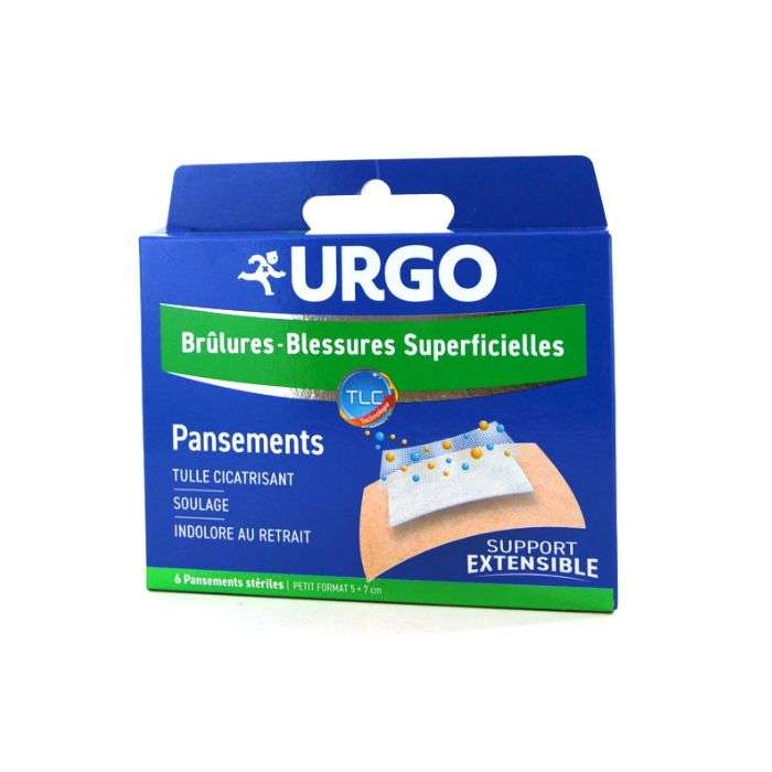 Pansement Brulures Boite de 6 - URGO
