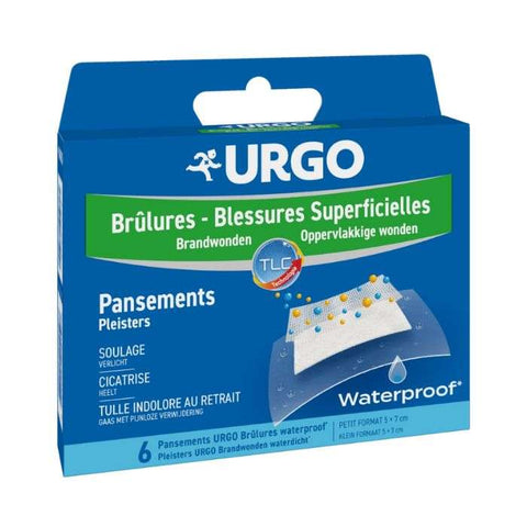 Pansement Brulures Waterproof Boite de 6 - URGO