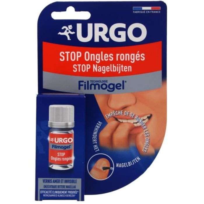 Stop aux Ongles Ronges 9 ML Vernis Amer et Invisible - URGO