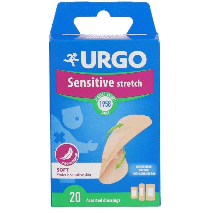 Sensitive Stretch Soft 20 Pansements - URGO