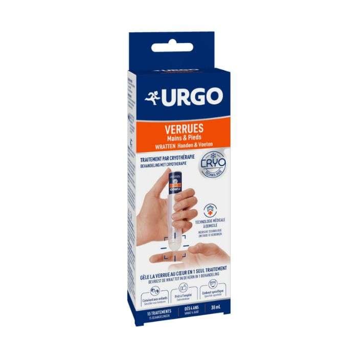 Verrues Mains et Pieds Traitement par Cryotherapie 38 ML - URGO