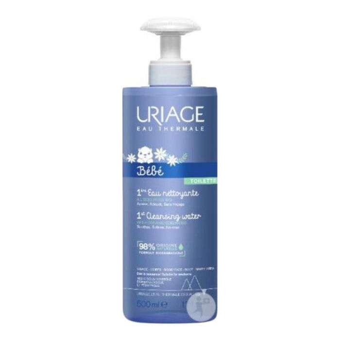 Bebe 1 Ere Eau Nettoyante sans Rincage 500 ML - URIAGE