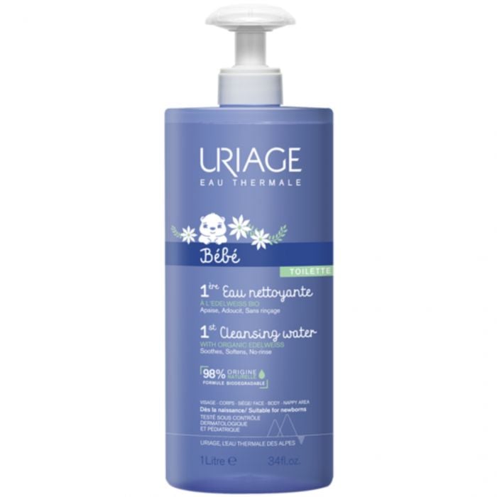 Bebe 1ERS Soins Bebe 1 Ere Eau Nettoyante 1 L - URIAGE