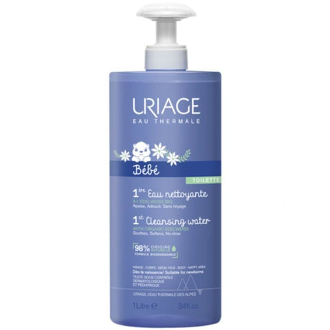 Bebe 1ERS Soins Bebe 1 Ere Eau Nettoyante 1 L - URIAGE