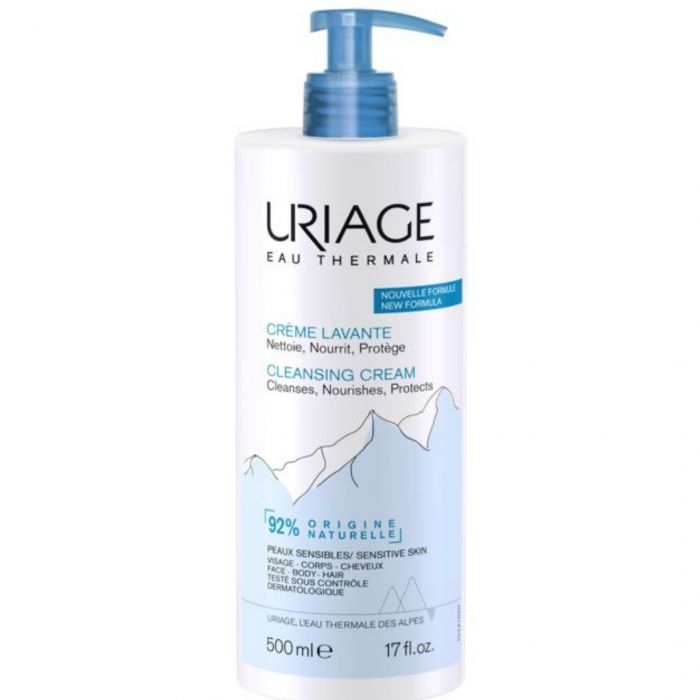 Offre Creme Lavante Surgras Moussant sans Savon 500ML+ Lait Veloutes Corps 200ML Offert - URIAGE