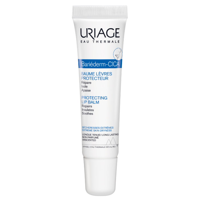 Bariederm Cica Lèvres Baume Réparateur Lèvres Abîmées 15 ML - URIAGE