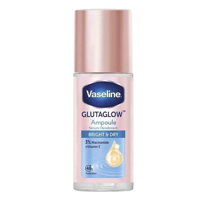 Glutaglow Ampoule Serum Deodorant Bright and Dry 45ML - VASELINE