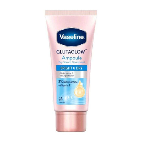 Glutaglow Ampoule Dry Serum Deodorant Bright and Dry 45 ML - VASELINE