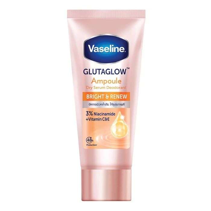 Glutaglow Ampoule Dry Serum Deodorant Bright and Renew 45 ML - VASELINE