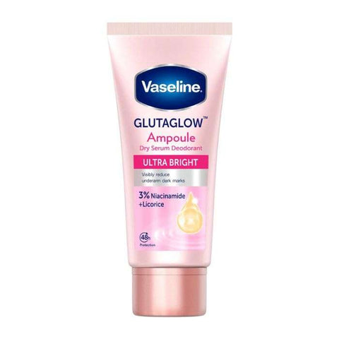 Glutaglow Ampoule Dry Serum Deodorant Ultra Bright 45 ML - VASELINE