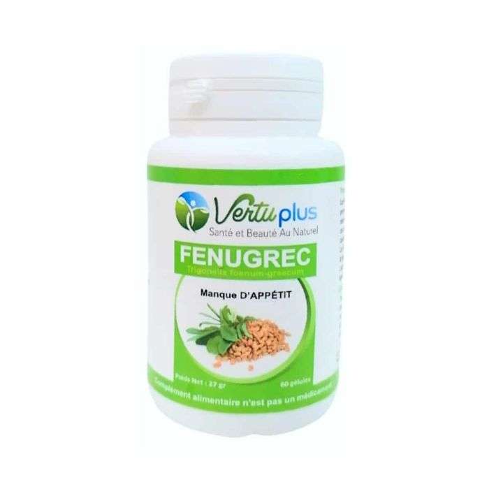 Vertuplus Fenugrec Manque d Appetit 60 Gelules - VERTU PLUS