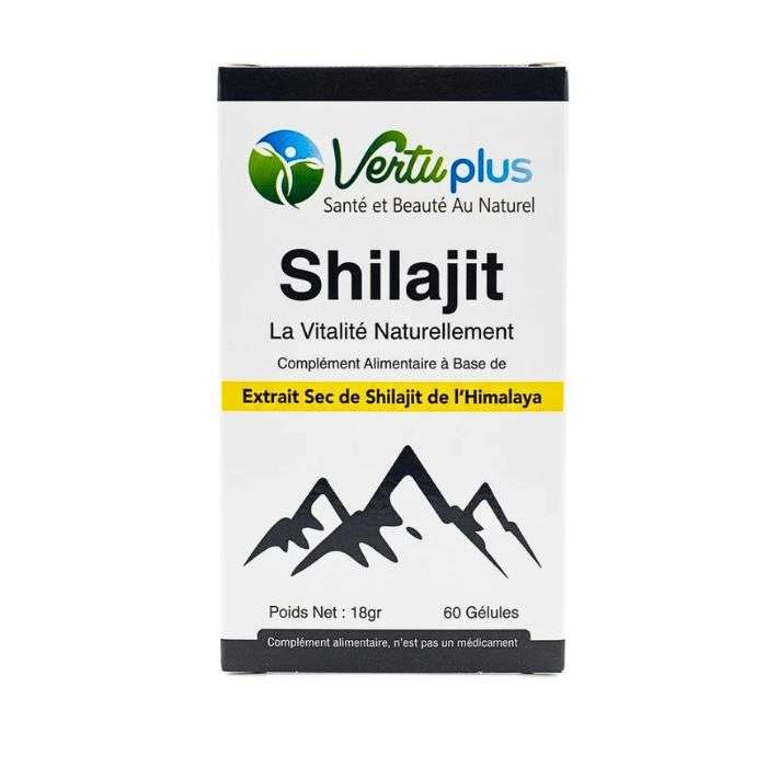 Vertuplus Shilajit 60 Gelules - VERTU PLUS