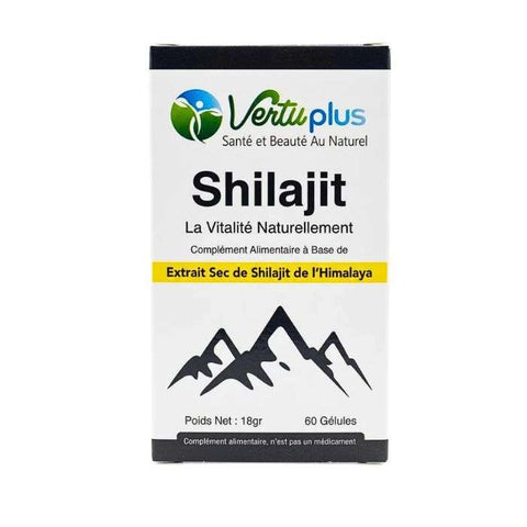 Vertuplus Shilajit 60 Gelules - VERTU PLUS