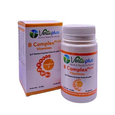 Vertuplus B Complex Plus Vitamine 60 Gelules - VERTU PLUS