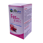 Vertuplus Ferplus et Vitamine C 30 Gelules - VERTU PLUS