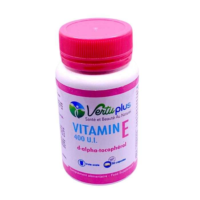 Vertuplus Vitamin E 50 Capsules - VERTU PLUS