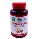 Vertuplus Vitamine D3+k2 50 Capsules - VERTU PLUS