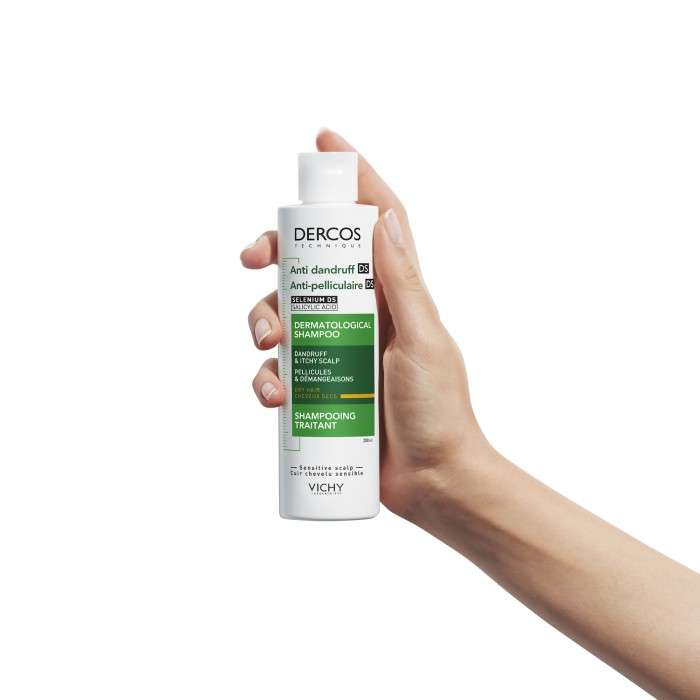 Vichy Dercos Offre Shampoing Anti Pelliculaire Ds Cheveux Secs 200 ML + un Format Voyage et une Serviette Dercos Offerts - DERCOS