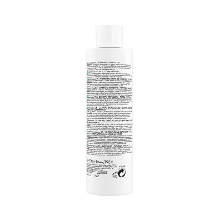 Vichy Dercos Offre Shampooing Anti Pelliculaire Cheveux Normaux A Gras 200 ML + un Format Voyage et une Serviette Dercos Offerts - DERCOS
