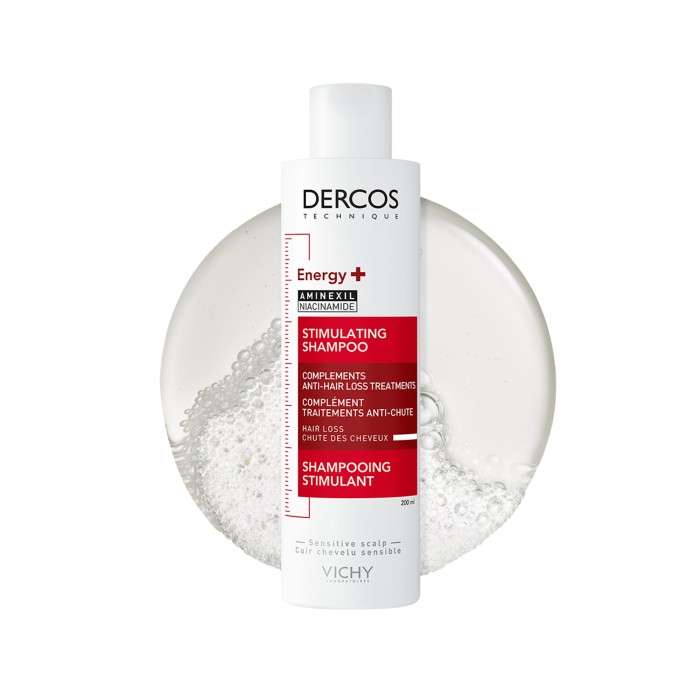 Vichy Dercos Offre Shampooing Technique Energy 200ML + un Format Voyage et une Serviette Dercos Offerts - DERCOS