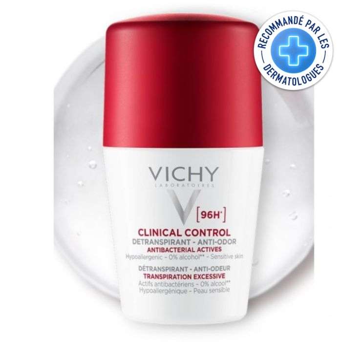 Offfre A L Achat de 2 Clinical Control Detranspirant Excessive 96 H + un Tote Bag Offert - VICHY