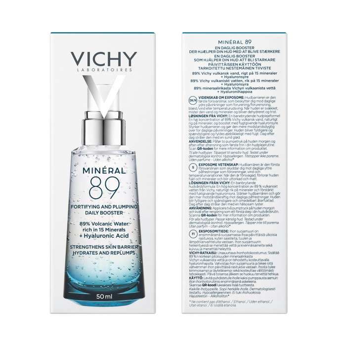 Offre Mineral 89 Serum Fortifiant 50 ML + 2 Format Voyage Offerts - VICHY