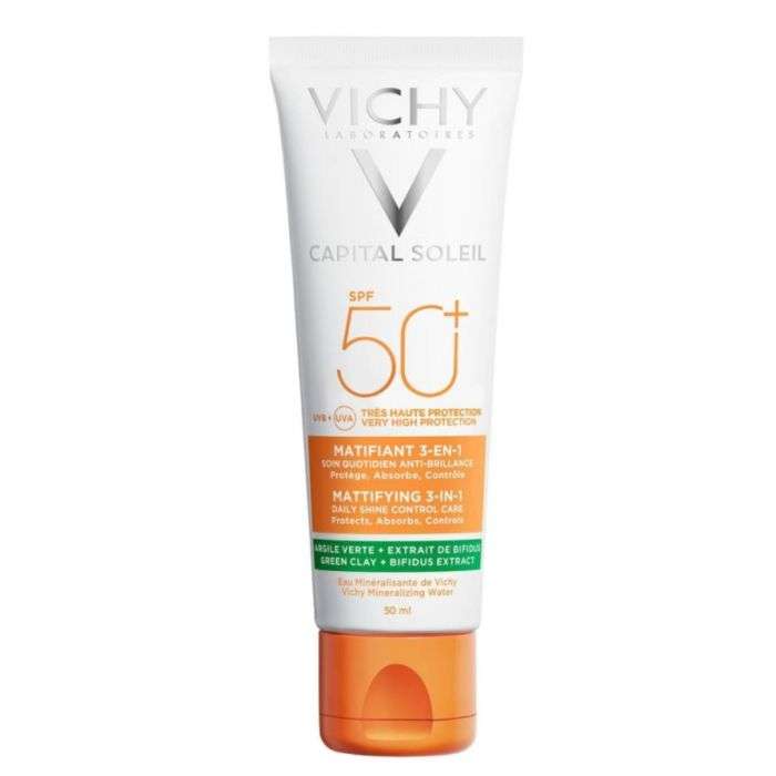 Capital Soleil Matifiant 3 en 1 SPF 50+ - VICHY