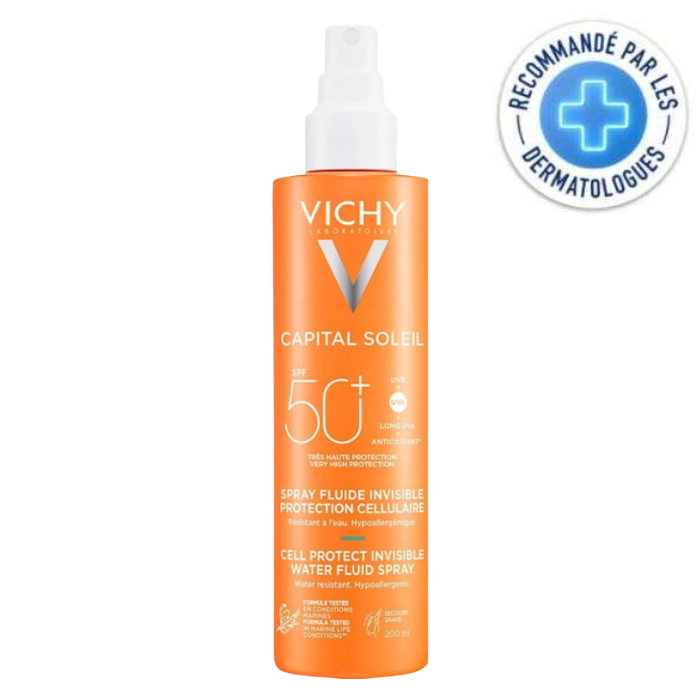 Capital Soleil Spray Fluide Invisible SPF 50+ 200ML - VICHY