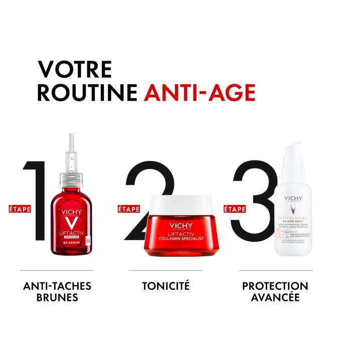 Capital Soleil UV Age Daily SPF 50 Fluide Anti Photovieillissement 40 ML - VICHY