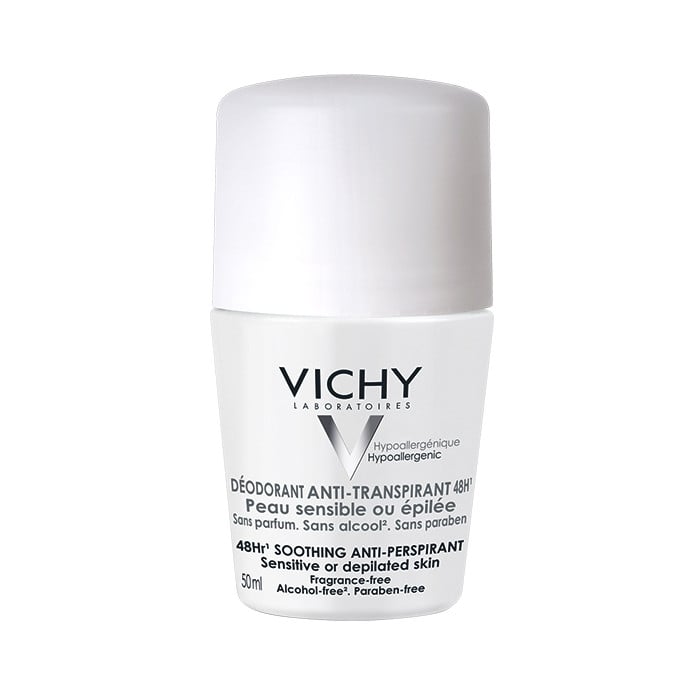 Deodorant Anti Transpirant 48H Bille Peau Sensible ou Epilee - VICHY