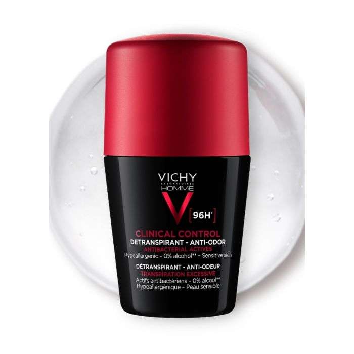 Homme Clinical Control Detranspirant 96 H - VICHY