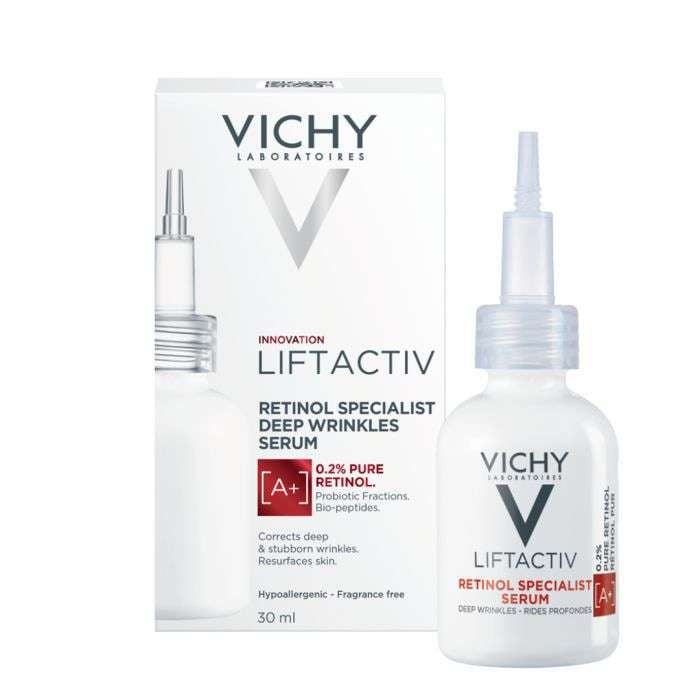 Liftactiv Retinol Serum Soin Anti Rides Tous Types de Peaux 30 ML - VICHY