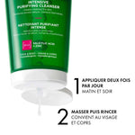 Normaderm Gel Purifiant Intense Peau Grasse et Acneique 200 ML - VICHY