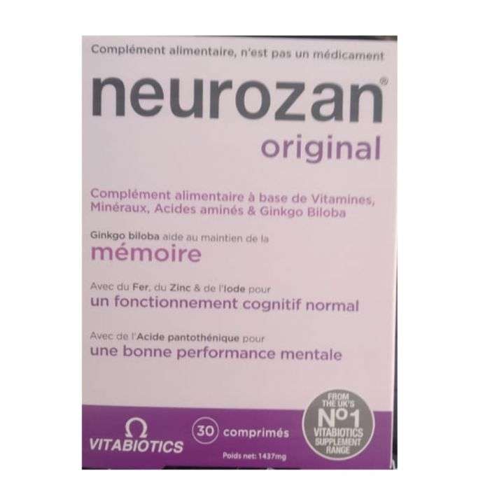 Vitabiotics: Neurozan Original 30 Comprimes - VITABIOTICS